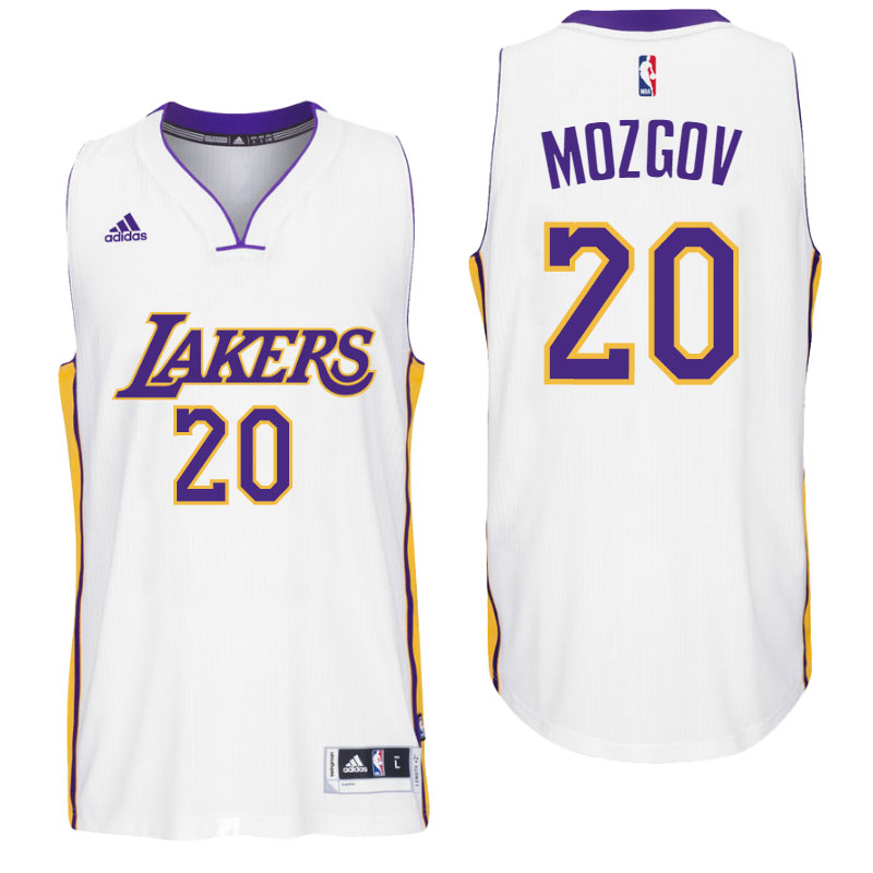 Los Angeles Lakers #20 Timofey Mozgov Alternate White New Swingman Jersey