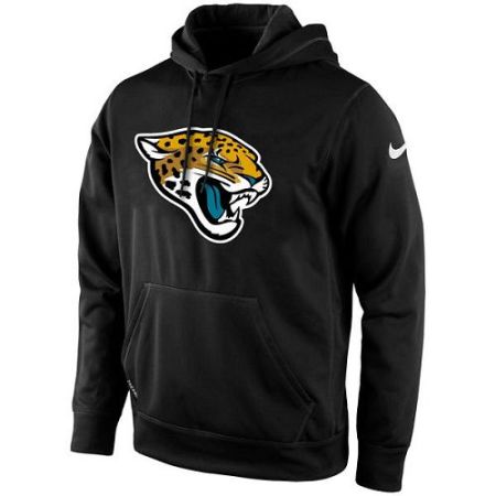 Men's Jacksonville Jaguars Nike Black KO Logo Essential Hoodie