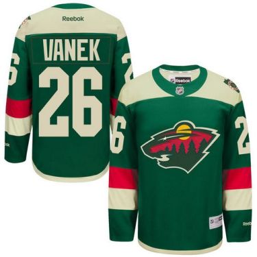 Minnesota Wild #26 Thomas Vanek Green 2016 Stadium Series Stitched NHL Jersey