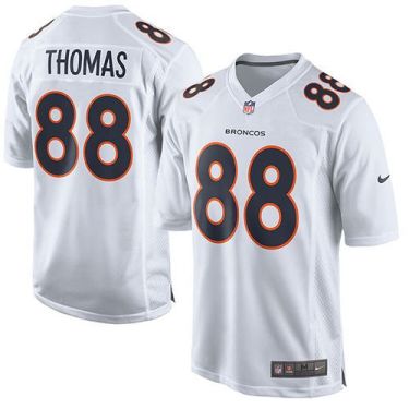 Nike Denver Broncos #88 Demaryius Thomas White Men's Stitched NFL Game Event Jersey