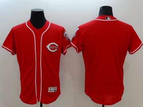 Cincinnati Reds Blank Red Flexbase Authentic Collection Baseball Jersey