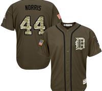 Detroit Tigers #44 Daniel Norris Green Salute to Service Stitched Baseball Jersey