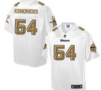 Nike Minnesota Vikings #54 Eric Kendricks White Men's NFL Pro Line Fashion Game Jersey