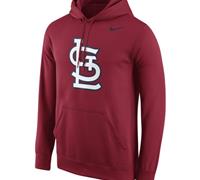 St.Louis Cardinals Nike Logo Performance Pullover Red MLB Hoodie