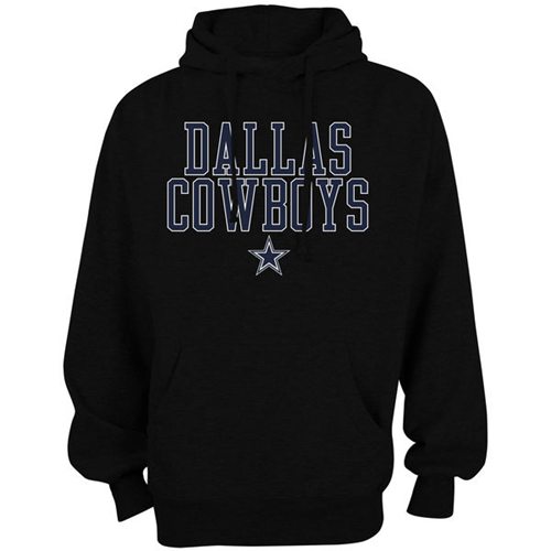 Dallas Cowboys Black Bendire Pullover Hoodie