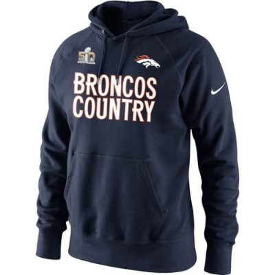 Denver Broncos Nike Navy 2015 AFC Conference Champions Broncos Country Hoodie