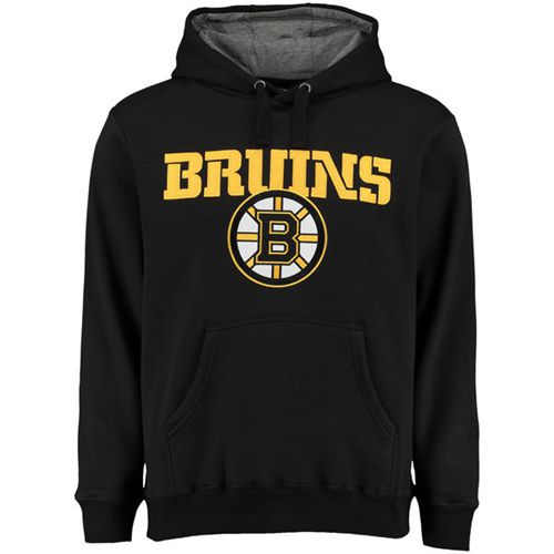 Boston Bruins Black Rinkside Grayton Pullover Hoodie