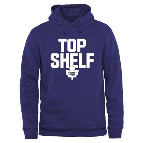 Toronto Maple Leafs Royal Top Shelf Pullover Hoodie