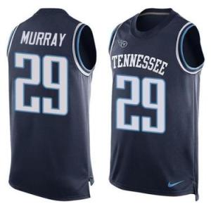 Nike Tennessee Titans #29 DeMarco Murray Navy Blue Alternate Men's Stitched NFL Name-Number Tank Tops Jersey