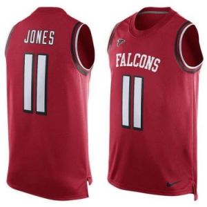 Julio Jones Atlanta Falcons Mens #11 Nike Player Name & Number Tank Top - Red