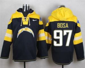 Nike San Diego Chargers #97 Joey Bosa Navy Blue Player Pullover Hoodie