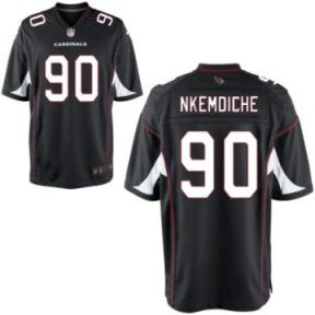 Mens Arizona Cardinals #90 Robert Nkemdiche Nike Black NFL Alternate Game Stitched Jersey