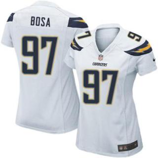 Women's San Diego Chargers #97 Joey Bosa Nike Game White Stitched NFL Jersey
