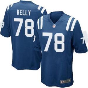 Youth Nike Indianapolis Colts #78 Ryan Kelly Royal Blue Color Stitched NFL Elite Jersey