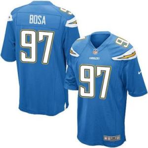 Men's San Diego Chargers #97 Joey Bosa Nike Game Electric Blue Alternate Stitched NFL Jersey