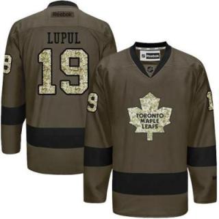 Toronto Maple Leafs #19 Joffrey Lupul Green Salute To Service Men's Stitched Reebok NHL Jerseys