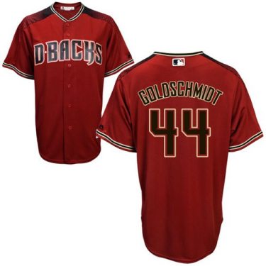 Diamondbacks #44 Paul Goldschmidt Red&Brick New Cool Base Stitched Baseball Jersey