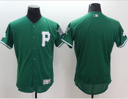 Pittsburgh Pirates Blank Green Celtic Flexbase Authentic Collection Stitched Baseball Jersey