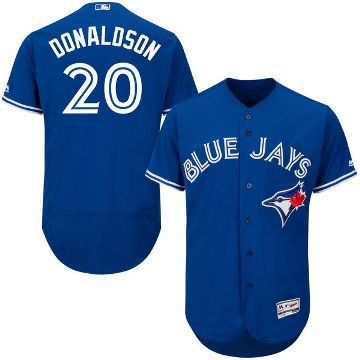 Youth Toronto Blue Jays #20 Josh Donaldson Majestic Royal Blue Official 2015 Cool Base Player Jersey