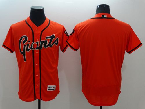 San Francisco Giants Blank Orange Flexbase Authentic Collection Alternate Stitched Baseball Jersey