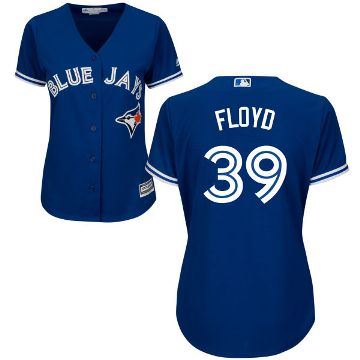 Women's Toronto Blue Jays #39 Gavin Floyd Majestic Royal Cool Base Jersey