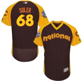 Youth #68 Jorge Soler Chicago Cubs 2016 All-Stars Home Run Derby Flexbase Baseball Jersey