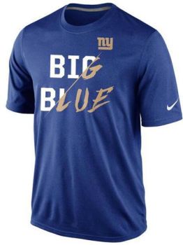 Mens New York Giants Nike Royal -Gold Collection T-Shirt