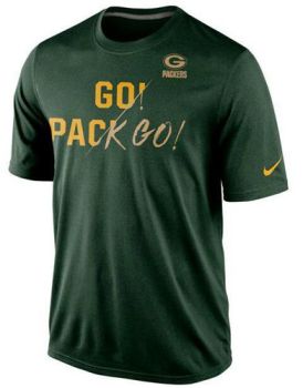 Mens Green Bay Packers Nike Green -Gold Collection T-Shirt
