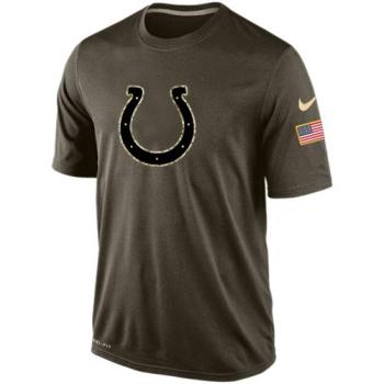 Mens Indianapolis Colts Nike Green Salute To Service Dri-FIT T-Shirt