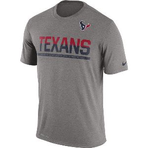 Mens T-Shirt_NFL Houston Texans Nike Charcoal Team Practice Legend Performance Dri-FIT T-Shirt