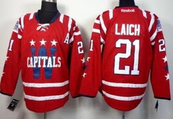 Washington Capitals #21 Brooks Laich 2015 Winter Classic Red Stitched NHL Jersey