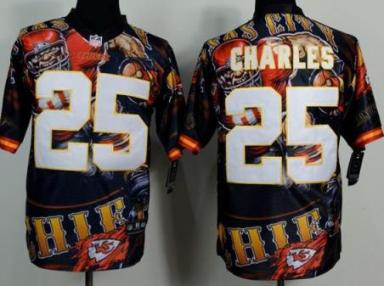 Nike Kansas City Chiefs 25 Jamaal Charles Men's Stitched Fanatical Version Elite NFL Jersey
