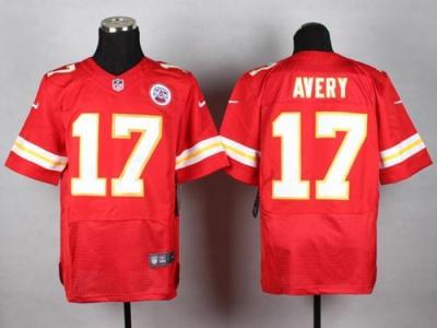 Nike Kansas City Chiefs #17 Donnie Avery Red Team Color Men's Stitched NFL Elite Jersey