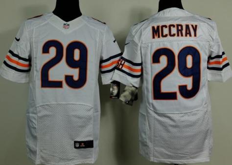 Nike Chicago Bears #29 Danny McCray White Elite NFL Jerseys