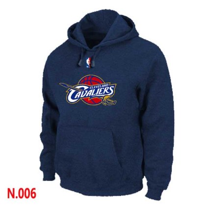 Mens Cleveland Cavaliers Navy Blue Pullover Hoodie