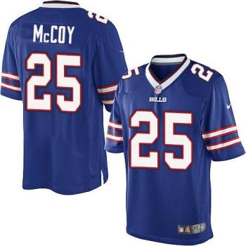 Nike Buffalo Bills #25 LeSean McCoy Royal Blue Team Color NFL Limited Jersey