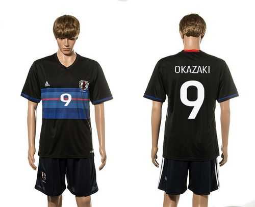 Japan #9 Okazaki Home Soccer Country Jersey