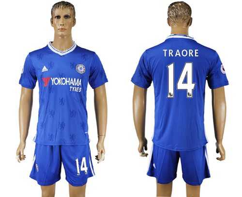 Chelsea #14 Traore Home Soccer Club Jersey