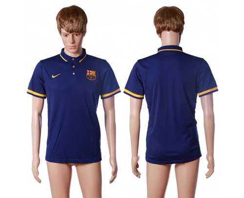 Barcelona Blank Home Polo T-shirt