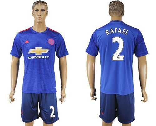 Manchester United #2 Rafael Away Soccer Club Jersey