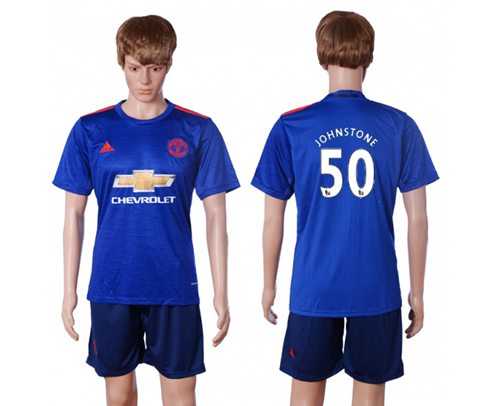 Manchester United #50 Johnstone Away Soccer Club Jersey