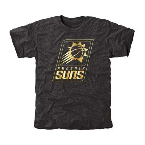 Phoenix Suns Gold Collection Tri-Blend T-Shirt Black