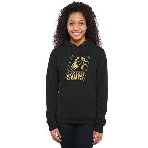 Women's Phoenix Suns Gold Collection Pullover Hoodie Black