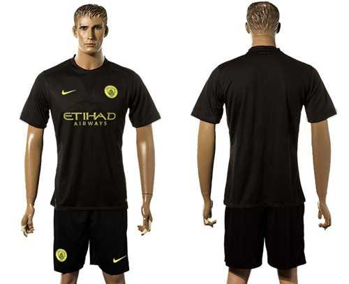 Manchester City Blank Away Soccer Club Jersey