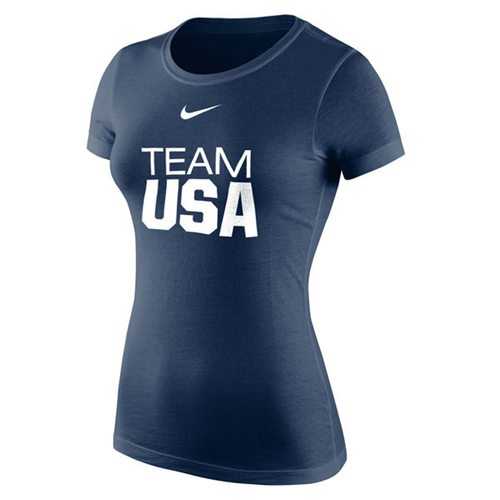 Women's Team USA Nike Core Team T-Shirt Navy