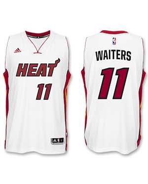 Miami Heat #11 Dion Waiters White Stitched Swingman Jersey