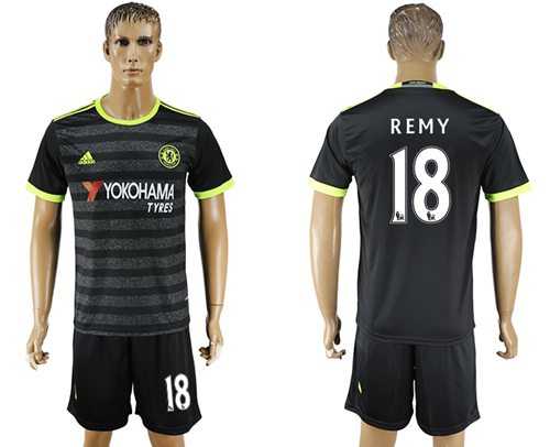 Chelsea #18 Remy Away Soccer Club Jersey