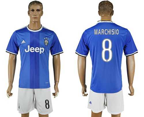 Juventus #8 Marchisio Away Soccer Club Jersey