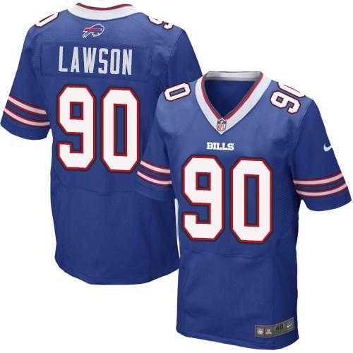 Nike Buffalo Bills #90 Shaq Lawson Royal Blue Team Color Men's Stitched NFL New Elite Jersey
