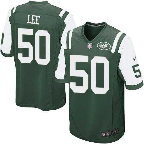 Youth Nike New York Jets #50 Darron Lee Green Team Color Stitched NFL Elite Jersey